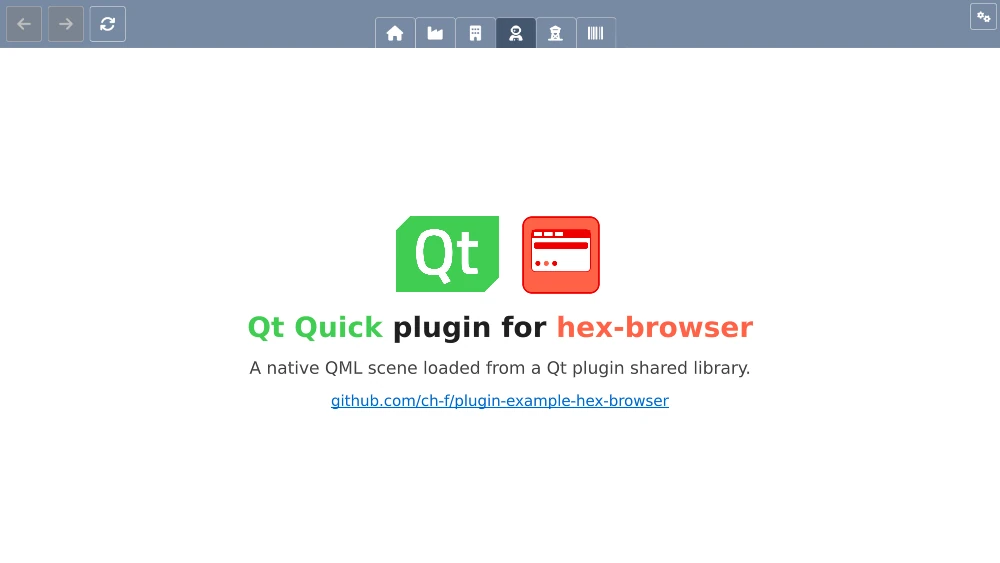 Qt/QML-Oberflaeche im hex-browser